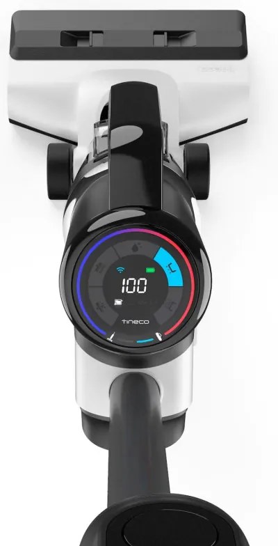 Aspirator vertical Tineco Floor One S5 Combo Plus, 22W, 0.45 L apa murdara/0.5 L apa curata/0.16 L deseuri, Wi-Fi, iLoop Smart Sensor, Auto-curatare, Autonomie 22 min, Pana la 90m², Negru