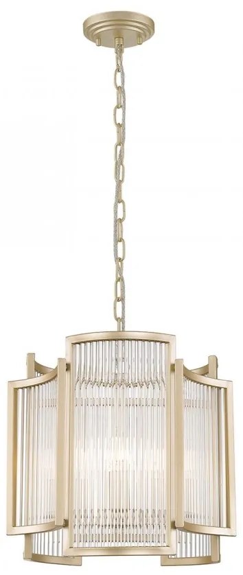 Lustra, Candelabru elegant design modern SERGIO auriu P0528-03A-V6AC ZL