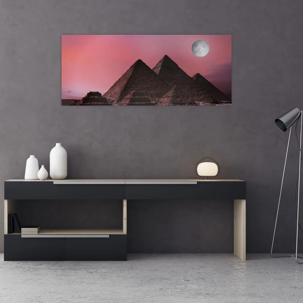 Tablou - Piramidă, Giza, Egipt (120x50 cm)