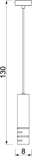 Lustră FUNDA suspendată pe cablu 3xE27/15W/230V bej