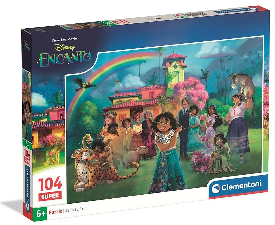 Disney Encanto Casita Puzzle Clementoni de 104 piese
