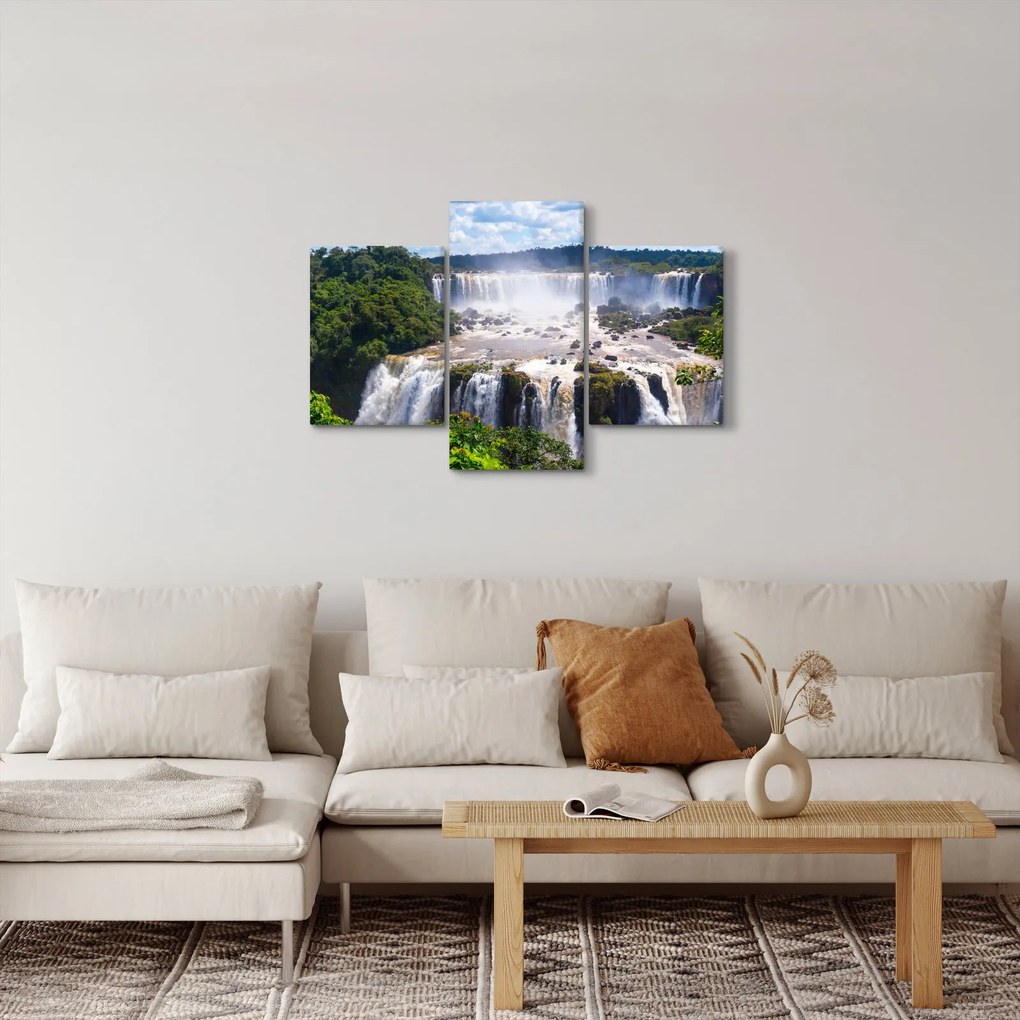 Tablou cu cascadele Iguass (90x60 cm)