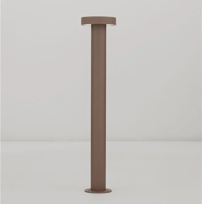 Stalp exterior IP65 LED 2700K GONG corten H-60cm