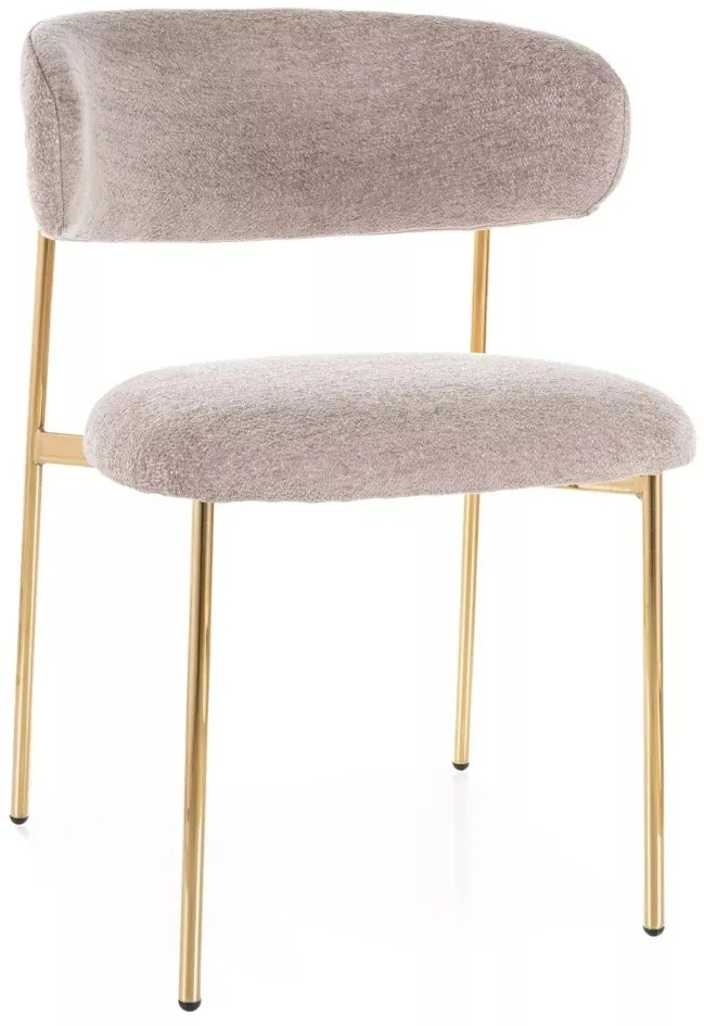Scaun Elton bej inchis/auriu Raven30