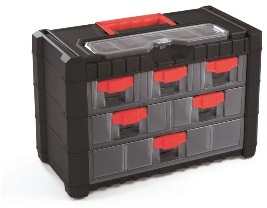 Organizator sertar 40 × 20 × 26 cm, negru