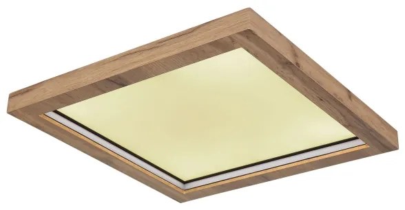 Plafonieră LED RGBW dimabilă BRANZA LED/24W/230V Globo 41374-24 + telecomandă