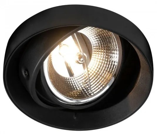 Spot LED incastrabil modern ONEON DL ROUND 111-1 negru