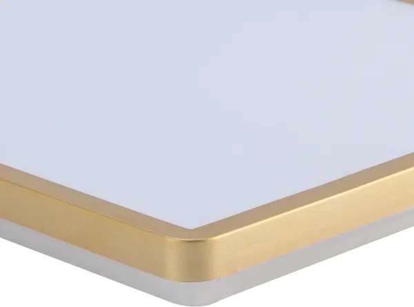 Brilagi - Corp de iluminat LED pentru baie ULTRA SLIM LED/18W/230V 30x30 cm auriu IP54