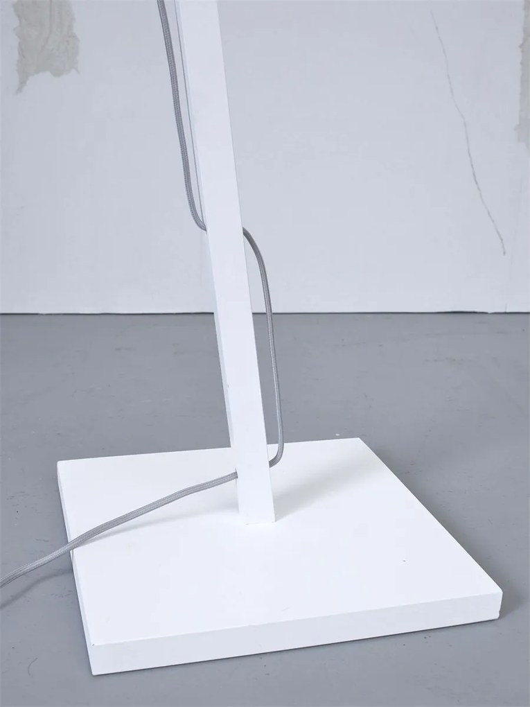 Lampadar eco din bambus Merapi S white/diamond 30, nat