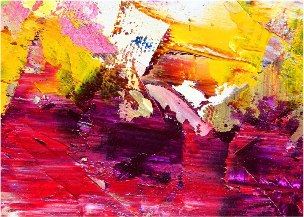 Tablou cu abstracție - pictura (70x50 cm)