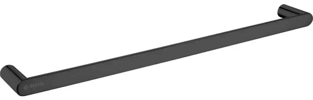 Set baterie dus si baterie lavoar incastrate Deante Silia cu accesorii baie Deante Round, negru