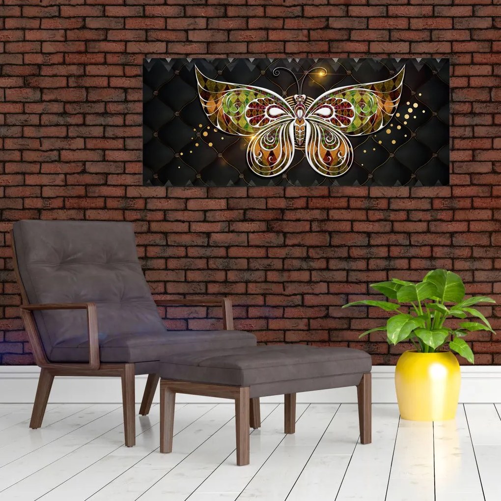 Tablou - Fluture magic (120x50 cm)