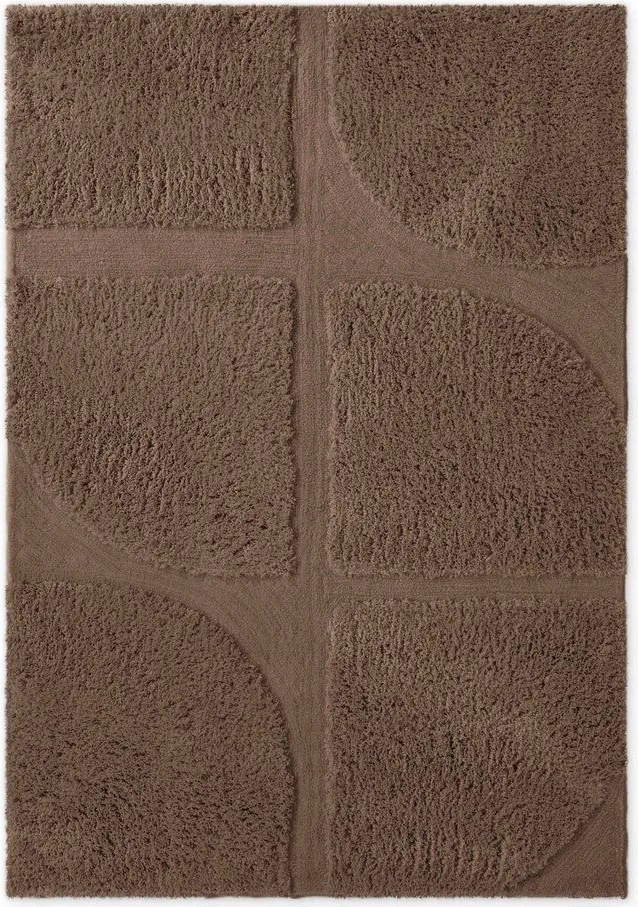 Covor maro țesut manual 200x300 cm Lambeth Jasper – Ted Baker