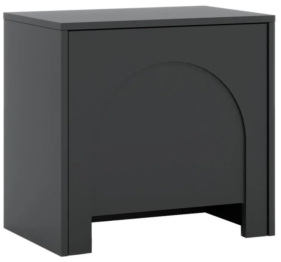 Noptieră NIO, antracit