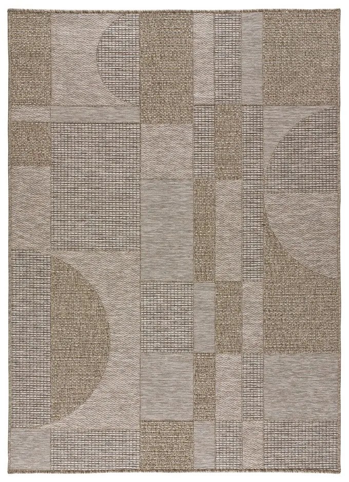 Covor de exterior bej 126x190 cm Oria – Universal