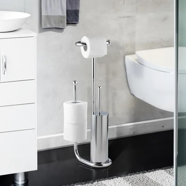 WENKO 18730100 - Perie WC UNIVERSALO 20x62,5 cm crom lucios