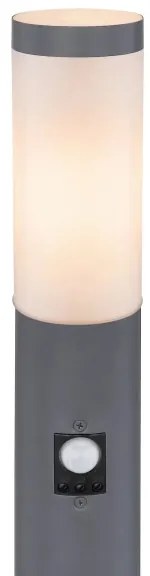Lampă de exterior cu senzor Globo 3159AS BOSTON 1xE27/15W/230V IP44 110 cm antracit