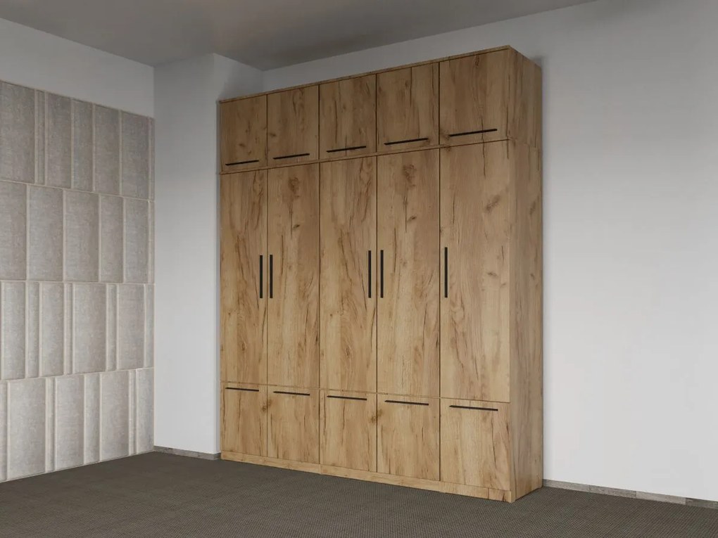Set mobila dormitor complet Stejar Levi C25