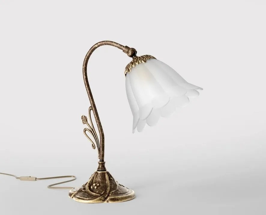 Veioza, Lampa de masa stil Art Nouveau Floral