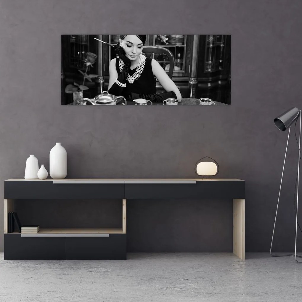 Tablou cu femeie (120x50 cm)