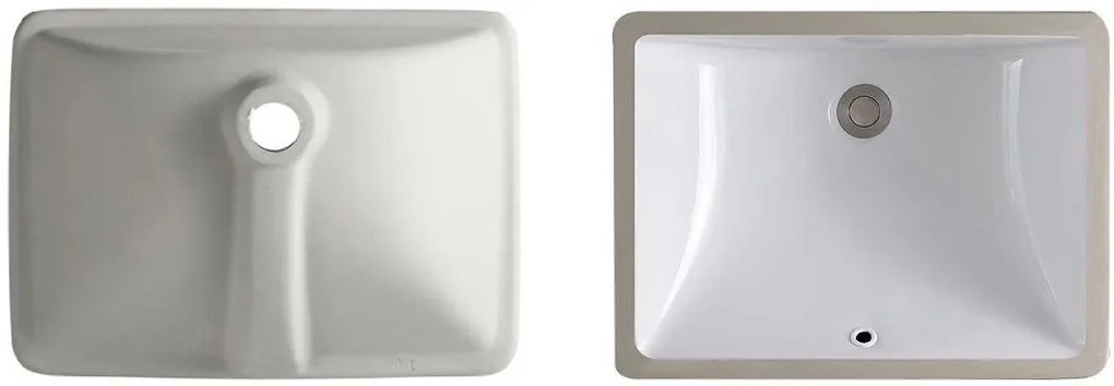 Lavoar Adela Alb ceramica sanitara - 46 cm