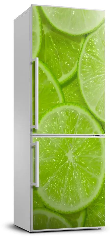 Autocolant pe frigider Lămâi verzi