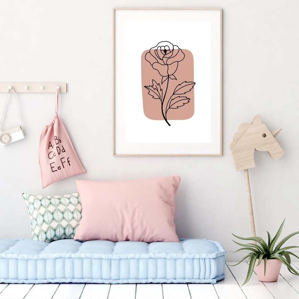 Poster - Trandafir (A4)