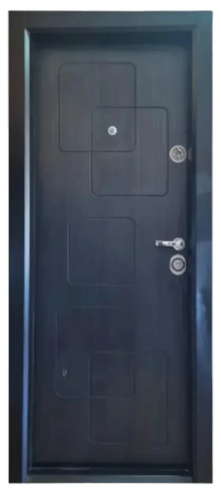 Usa metalica de apartament cu izolatie si vizor Novo Doors First Class NDFC02, Deschidere Stanga Dreapta, Dimensiune 200X88 cm, Tabla 1.2 mm, Kit
