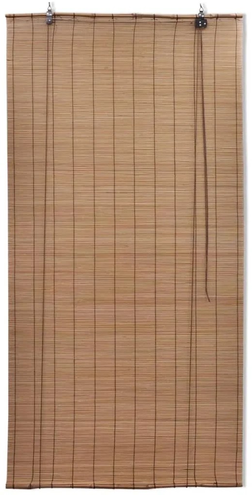 Jaluzele rulabile, 100 x 160 cm, bambus natural