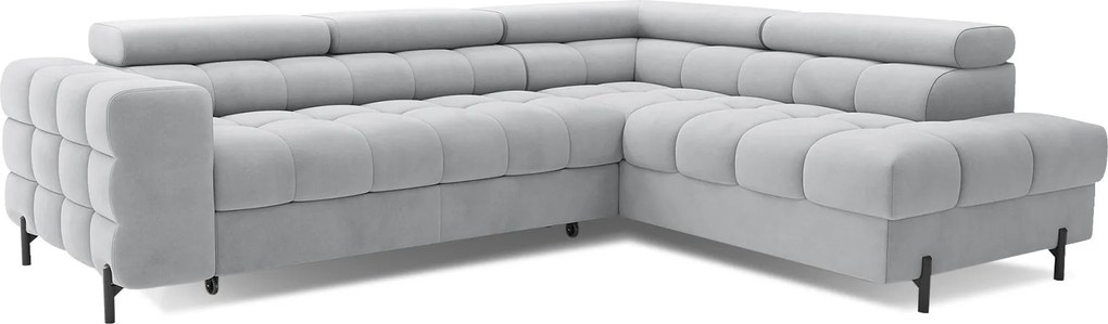 Colțar lemn masiv Ferry Extensibil Material Paros 05, 276 × 72 × 200 cm