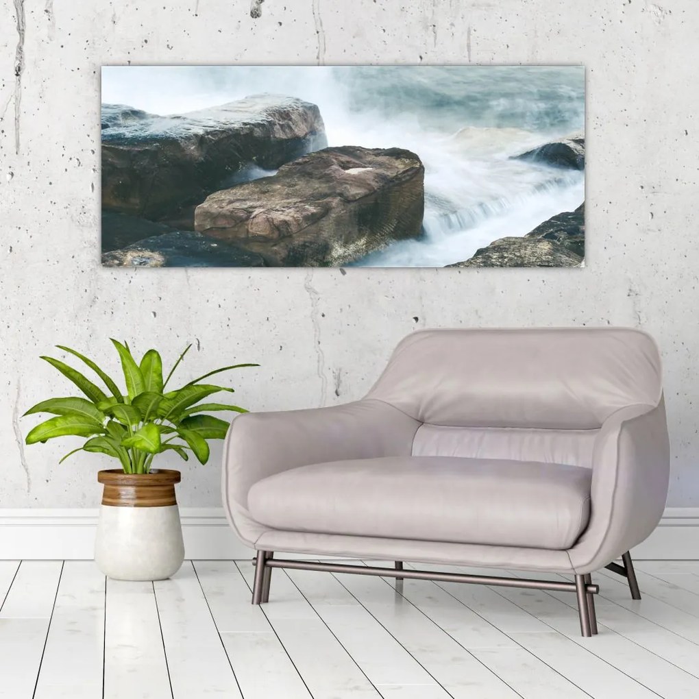 Tablou - puterea apei (120x50 cm)