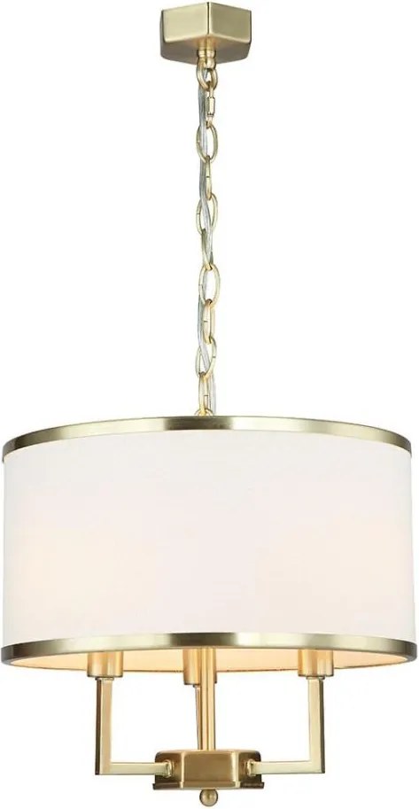 Open Design OR80223 - Lustră pe lanț CASA 3xE14/12W/230V crem/alamă