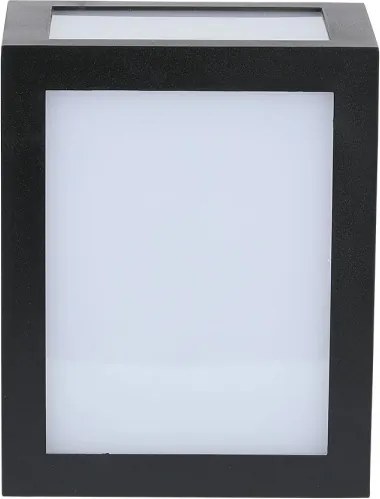 Aplică de perete pentru exterior cu LED/12W/230V 3000K IP65 neagră