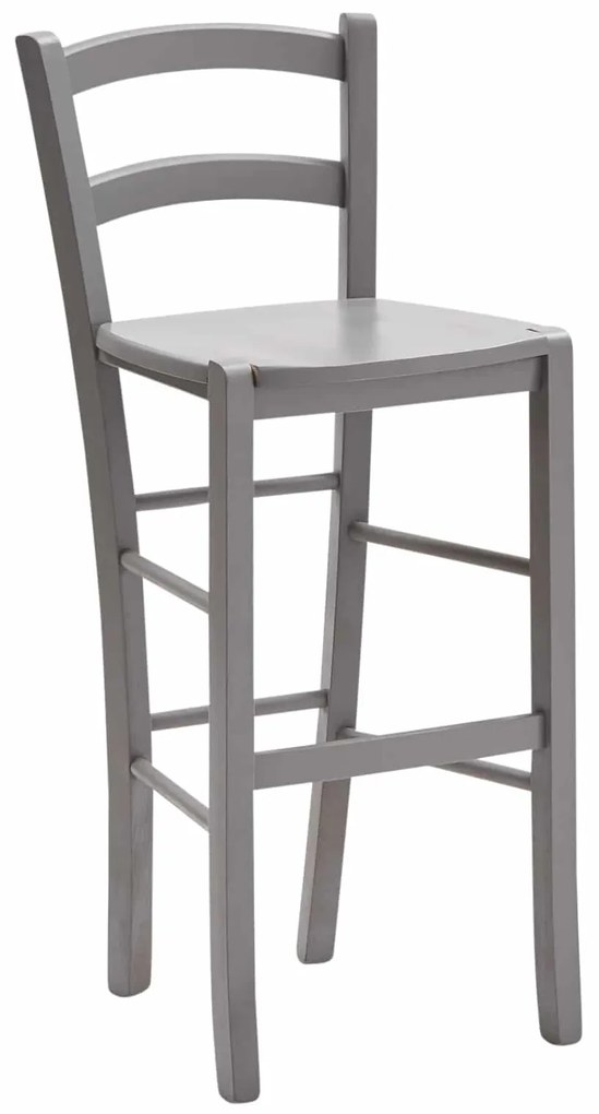 SCAUN BAR LEMN - GRI