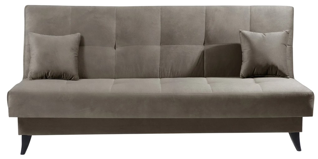 Canapea URGO extensibilă gri-bej Taupe, 199x91x92 cm