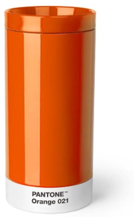 Cană termos portocalie 430 ml To Go Orange 021 – Pantone