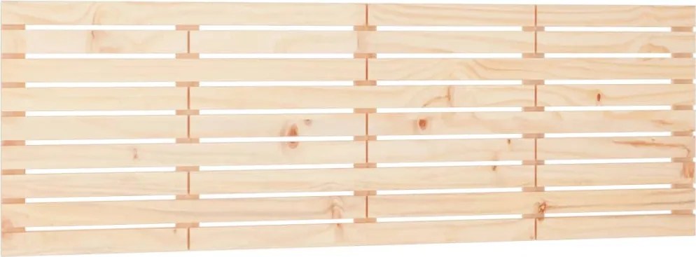 vidaXL Tăblie de pat pentru perete, 206x3x63 cm, lemn masiv de pin