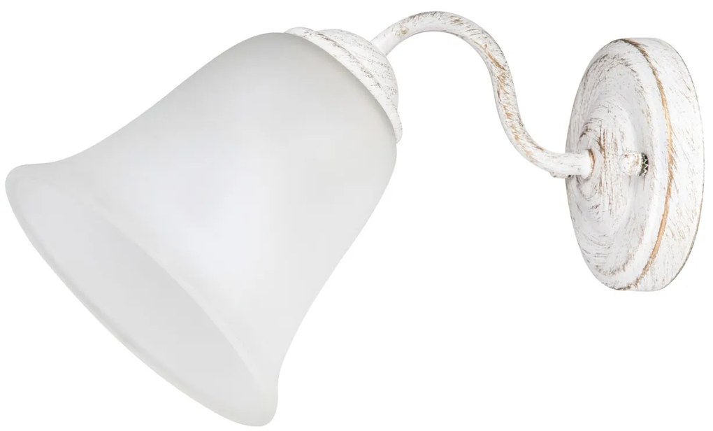Aplica de perete design clasic FABIOLA alb antic 7259 RX