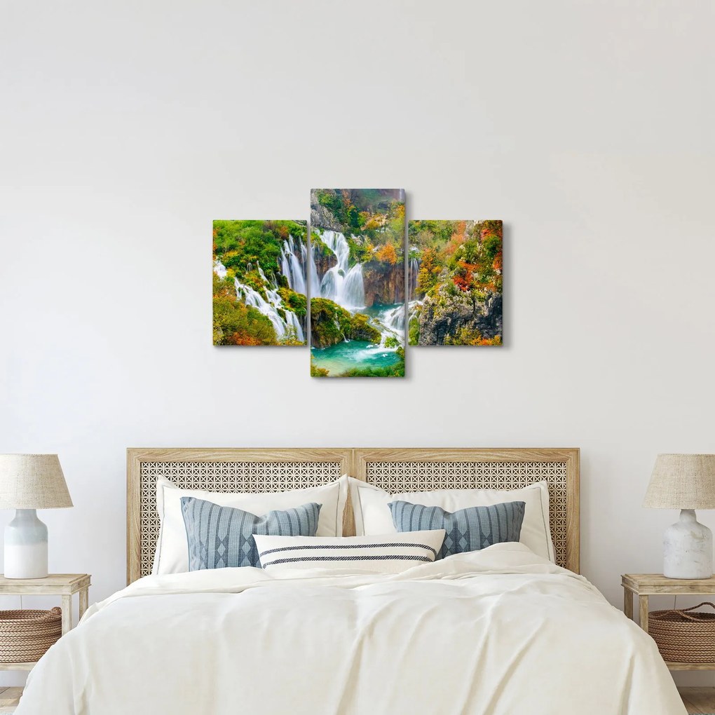 Tablou - Parcul Național Lacurile Plitvice (90x60 cm)