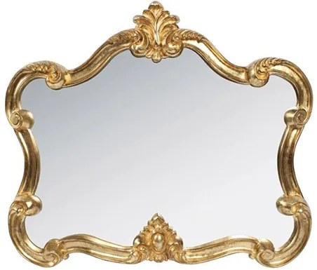 Oglinda Romantic Gold din polirasina 80x70 cm