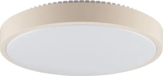 Brilliant - Plafonieră LED SOLISTRA LED/18W/230V Ø 34,5 cm bej