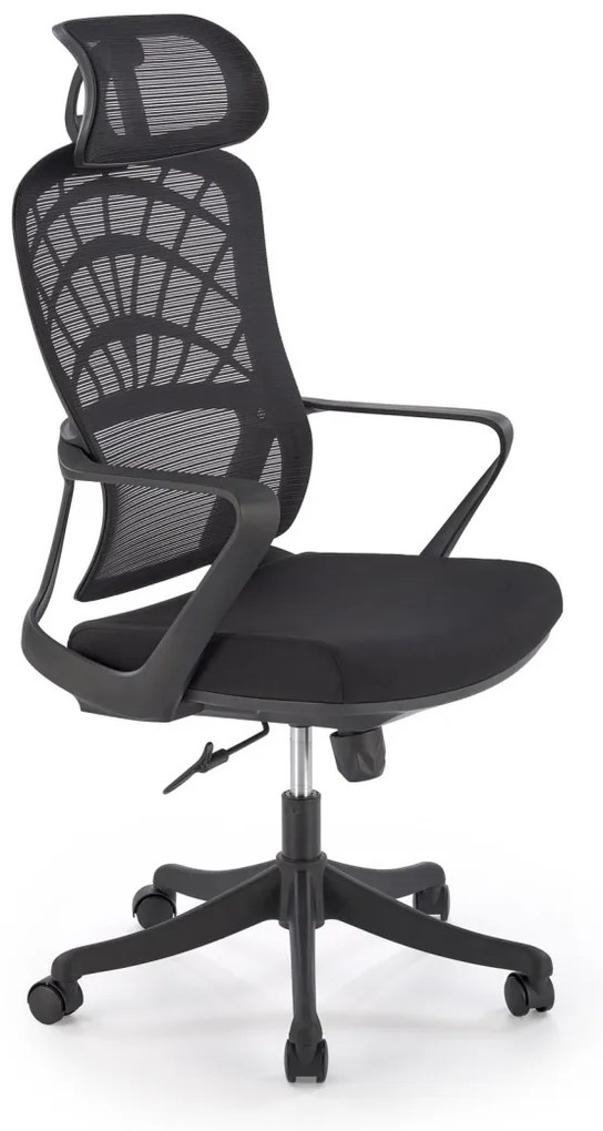 Scaun de birou Vesuvio negru H121 cm