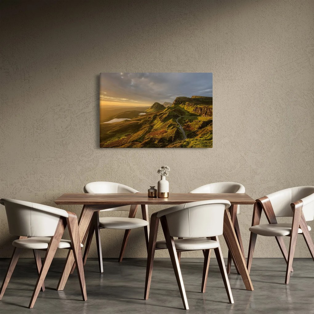 Tablou cu munți (90x60 cm)