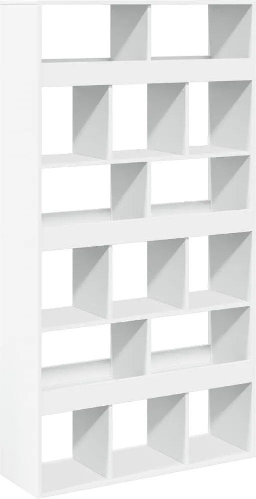 vidaXL Separator de cameră, alb, 100x33x187,5 cm, lemn prelucrat