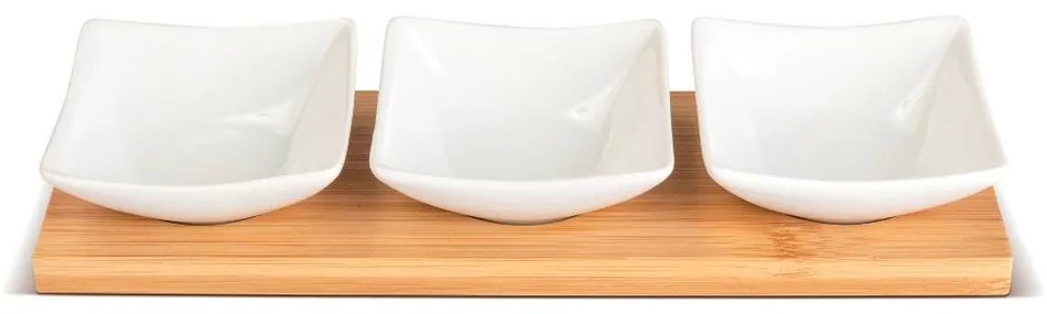 Lamart LT9217 Set de 4 boluri de servire Bamboo,26 x 8 cm