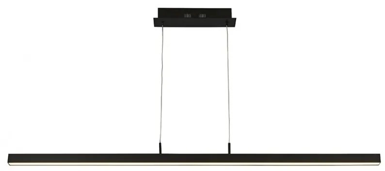 Lustra LED suspendata design modern TRIBECA BK 96381-1BK SRT