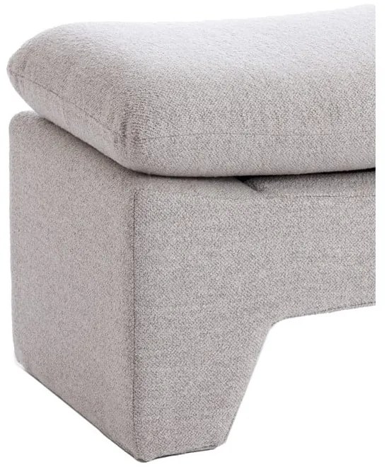 Taburet gri deschis Dasha – Light &amp; Living