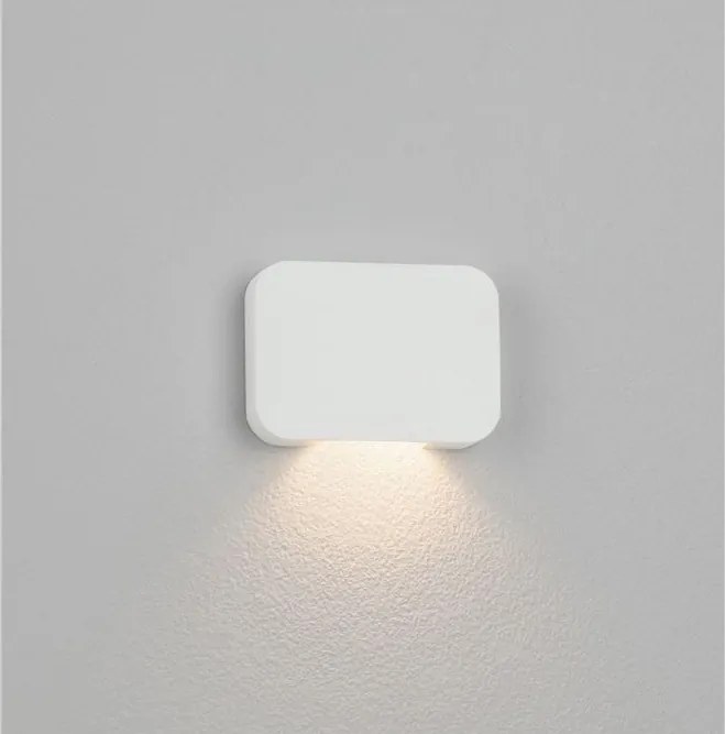 Spot aplicat lumina LED ambientala IP65 SENDO alb