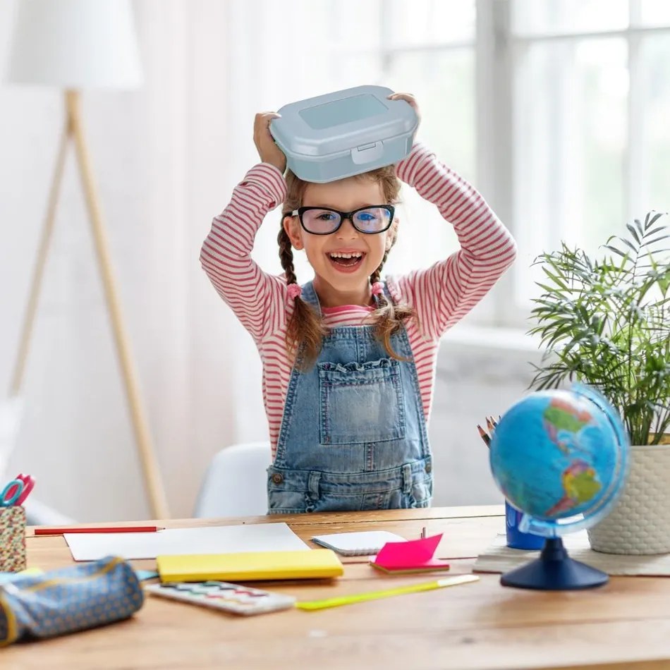 Recipient pentru gustări Westmark MAXI, 935 ml, albastru, L