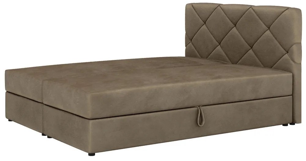 Expedo Pat tapiţat boxspring SCARLETT, 140x200, itaka 48